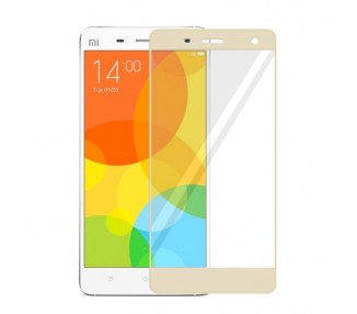 Cristal templado completo Xiaomi Redmi 4X Protector de Pantalla Dorado