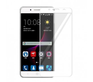 Cristal templado completo Zte Blade A610 Plus Protector de Pantalla Blanco