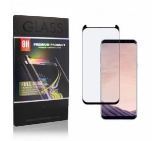 Cristal templado Curvo Full Glue Samsung Galaxy S8 Plus Protector de Pantalla