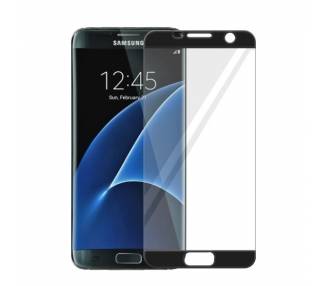 Cristal templado Curvo Samsung Galaxy S7 Edge Protector de Pantalla Negro
