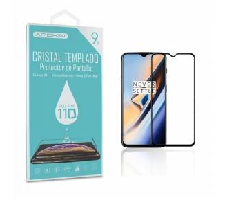 Cristal templado Full Glue 11D Premium OnePlus 6T Protector de Pantalla Curvo Negro