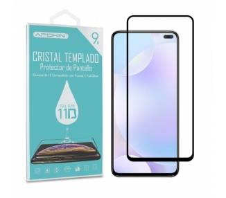 Cristal templado Full Glue 11D Premium Xiaomi Pocophone F2 Pro Protector de Pantalla Curvo Negro