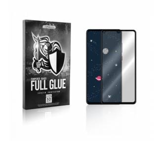 Cristal templado Full Glue 5D Huawei P30 Lite Protector de Pantalla Curvo Negro