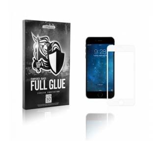 Cristal templado Full Glue 5D Iphone 6 / 6S Protector de Pantalla Curvo Negro