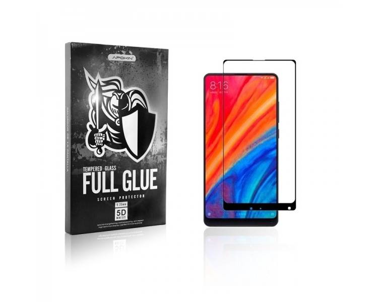 Cristal templado Full Glue 5D Xiaomi Mi A1 / 5X Protector de Pantalla Curvo Negro