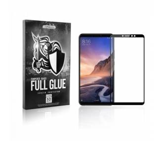 Cristal templado Full Glue 5D Xiaomi Mi Max 3 Protector de Pantalla Curvo Negro
