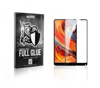 Cristal templado Full Glue 5D Xiaomi Mi Mix 2S Protector de Pantalla Curvo Negro