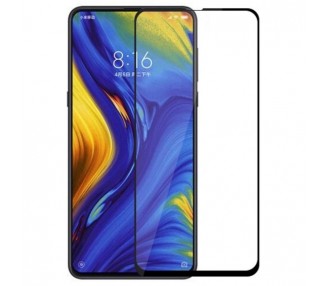 Cristal templado Full Glue 5D Xiaomi Mi Mix 3 Protector de Pantalla Curvo Negro