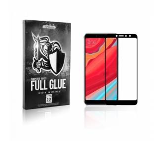 Cristal templado Full Glue 5D Xiaomi Redmi S2 Protector de Pantalla Curvo Negro