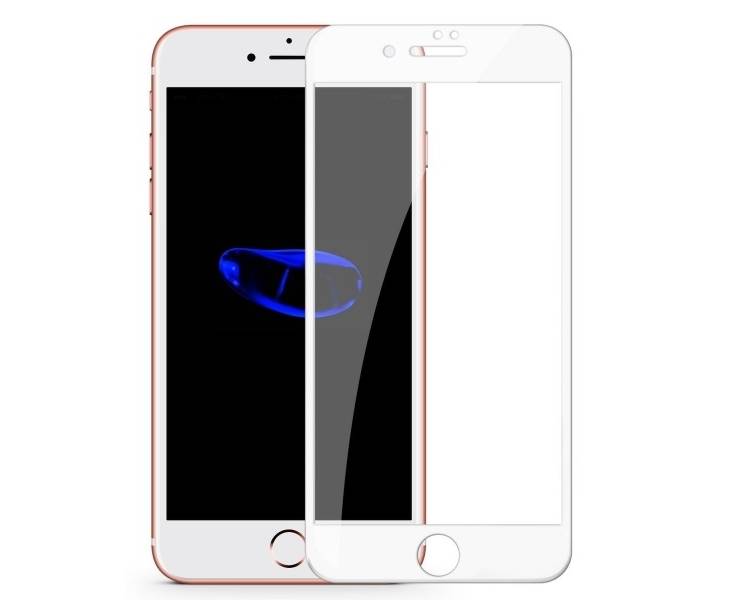 Cristal templado Full Glue iPhone 7 Plus / 8 Plus Protector de Pantalla Blanco