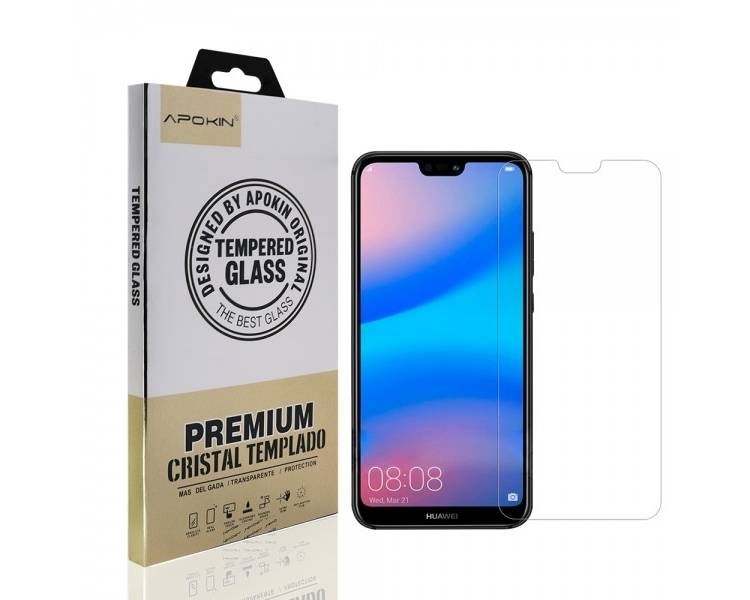 Cristal templado Huawei P20 Lite Protector Pantalla Premium de Alta Calidad
