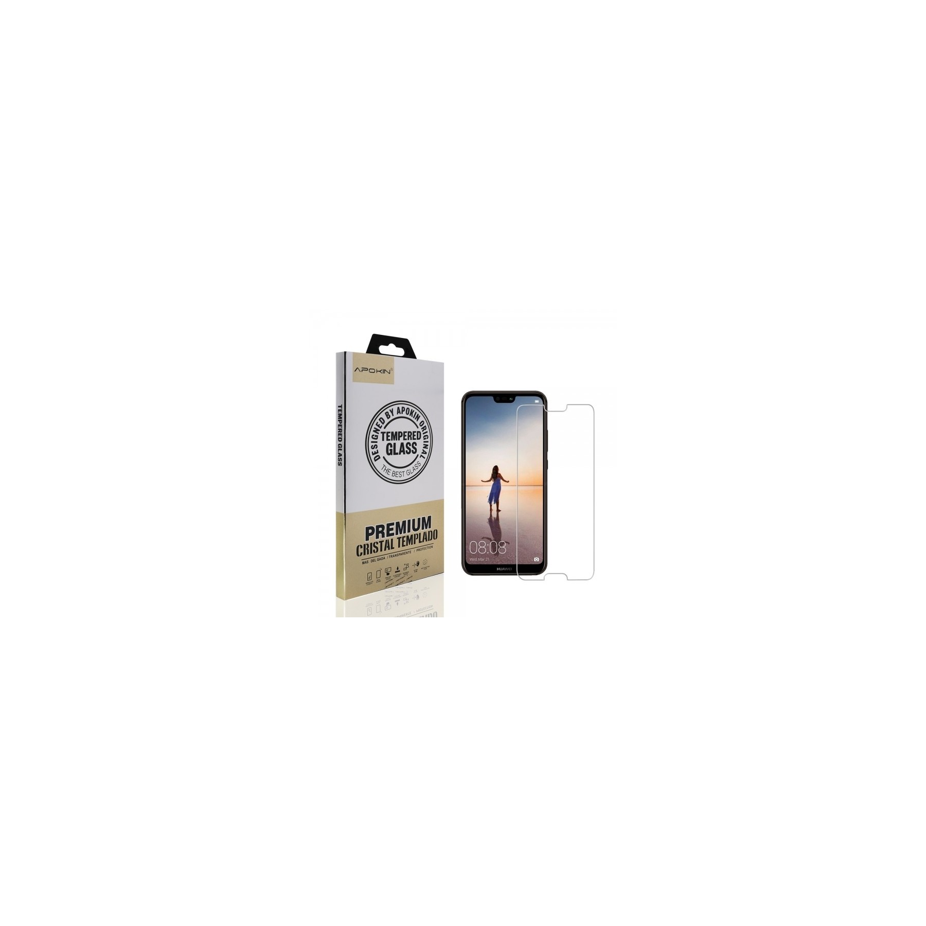 Cristal templado Huawei P20 Pro Protector Pantalla Premium de Alta Calidad