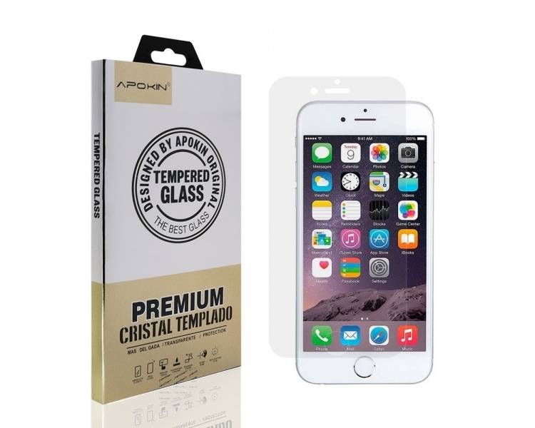 Cristal templado iPhone 6 Plus / 6s Plus Protector Pantalla Premium de Alta Calidad