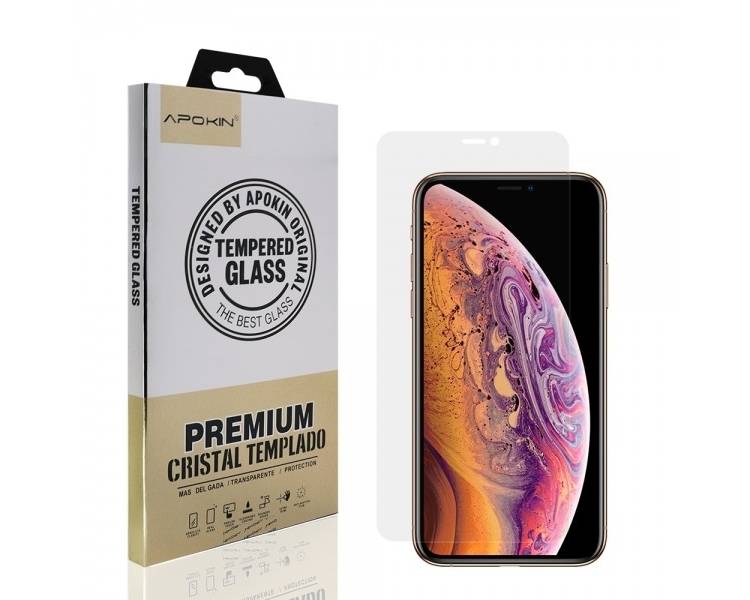 Cristal templado iPhone XR Protector Pantalla Premium de Alta Calidad