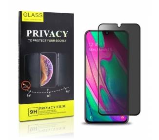 Cristal templado Privacidad Samsung Galaxy A40 Protector de Pantalla 5D Curvo