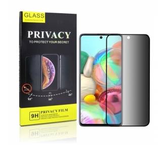 Cristal templado Privacidad Samsung Galaxy A71 Protector de Pantalla 5D Curvo