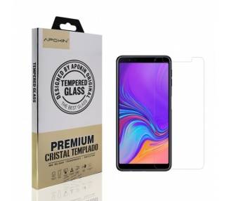 Cristal templado Samsung Galaxy A7 2018 Protector Pantalla Premium de Alta Calidad