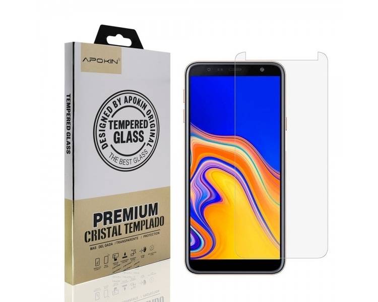 Cristal templado Samsung Galaxy J4 Plus / J6 Plus Protector Premium de Alta Calidad