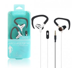 Pack de 6 Auriculares con Micrófono APOKIN Sport - 4 colores