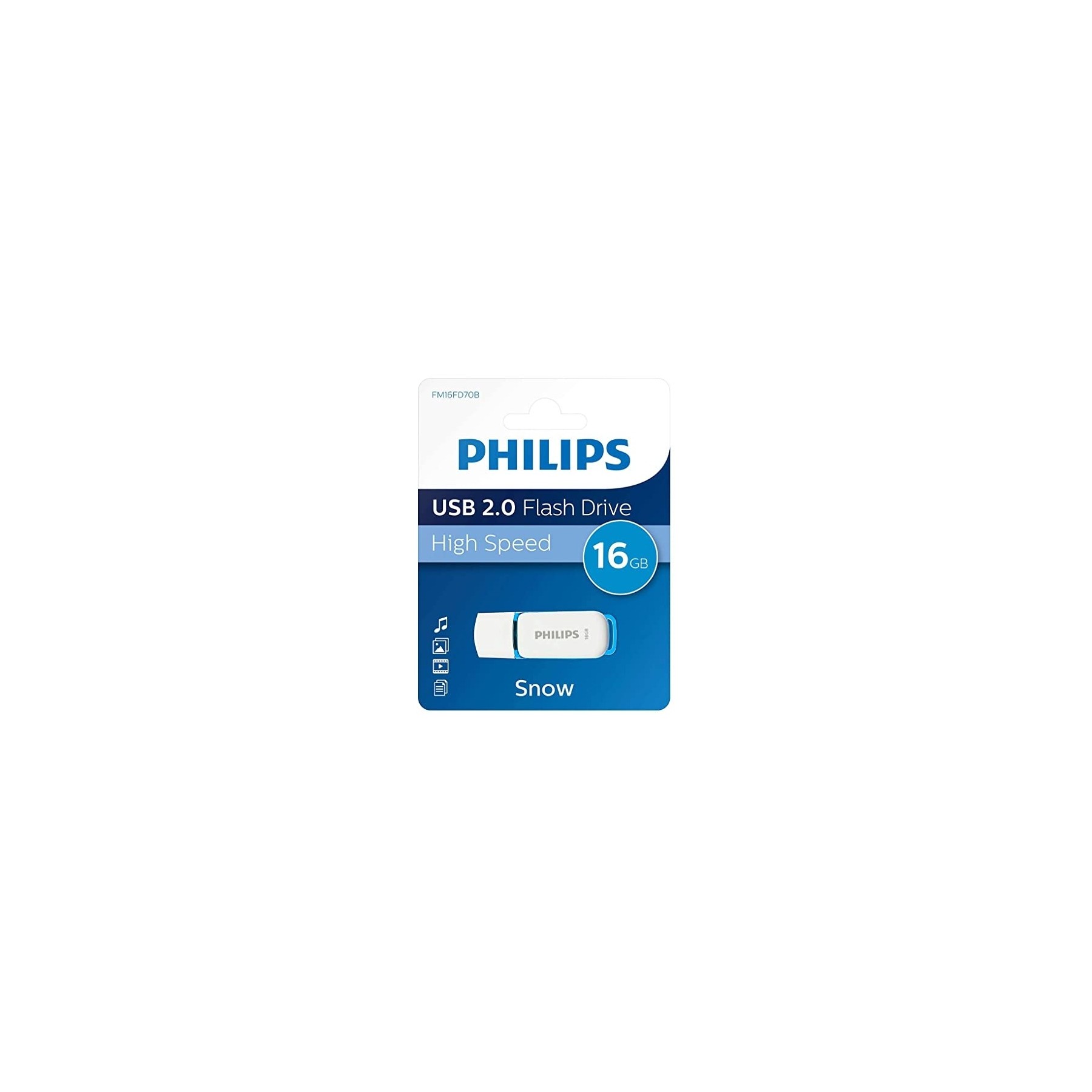 Memoria USB Philips Snow Series USB 2.0 16GB