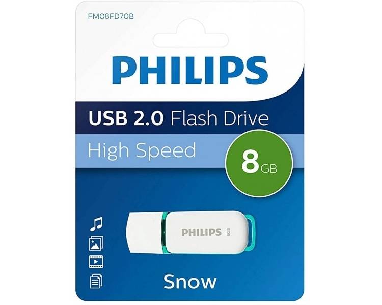 Memoria USB Philips Snow Series USB 2.0 8GB