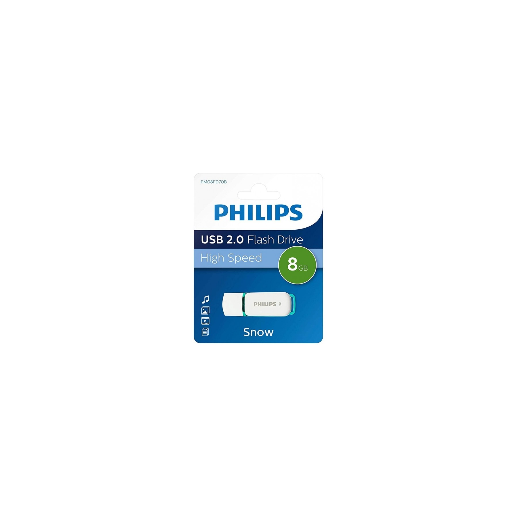 Memoria USB Philips Snow Series USB 2.0 8GB