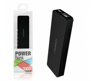 PowerBank 3000mAh Batería Externa - 2 colores