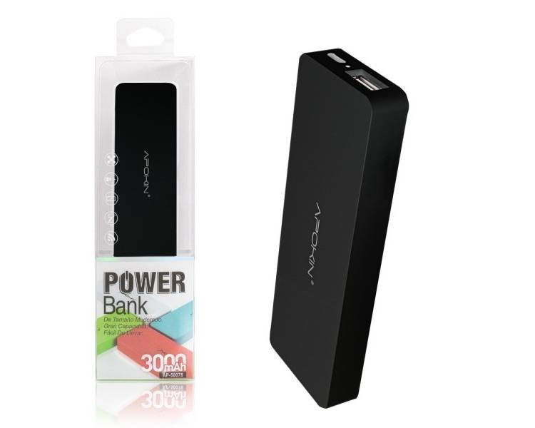 PowerBank 3000mAh Batería Externa - 2 colores