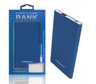 PowerBank APOKIN 4000mAh Batería Externa - 5 colores