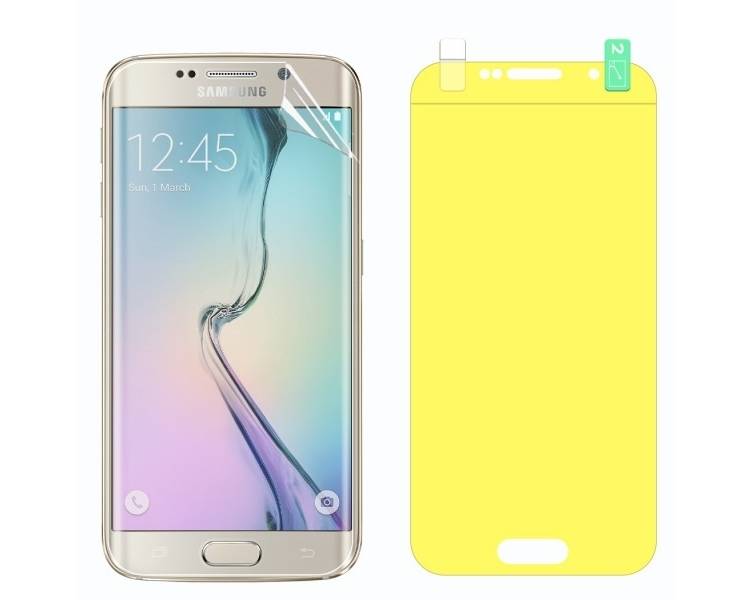 Protector Pantalla TPU Samsung Galaxy S6 Edge Plus Plastico Flexible Curvo