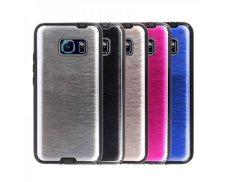 Funda Aluminio Samsung Galaxy S6 Edge Metalica Rigida - 5 Colores