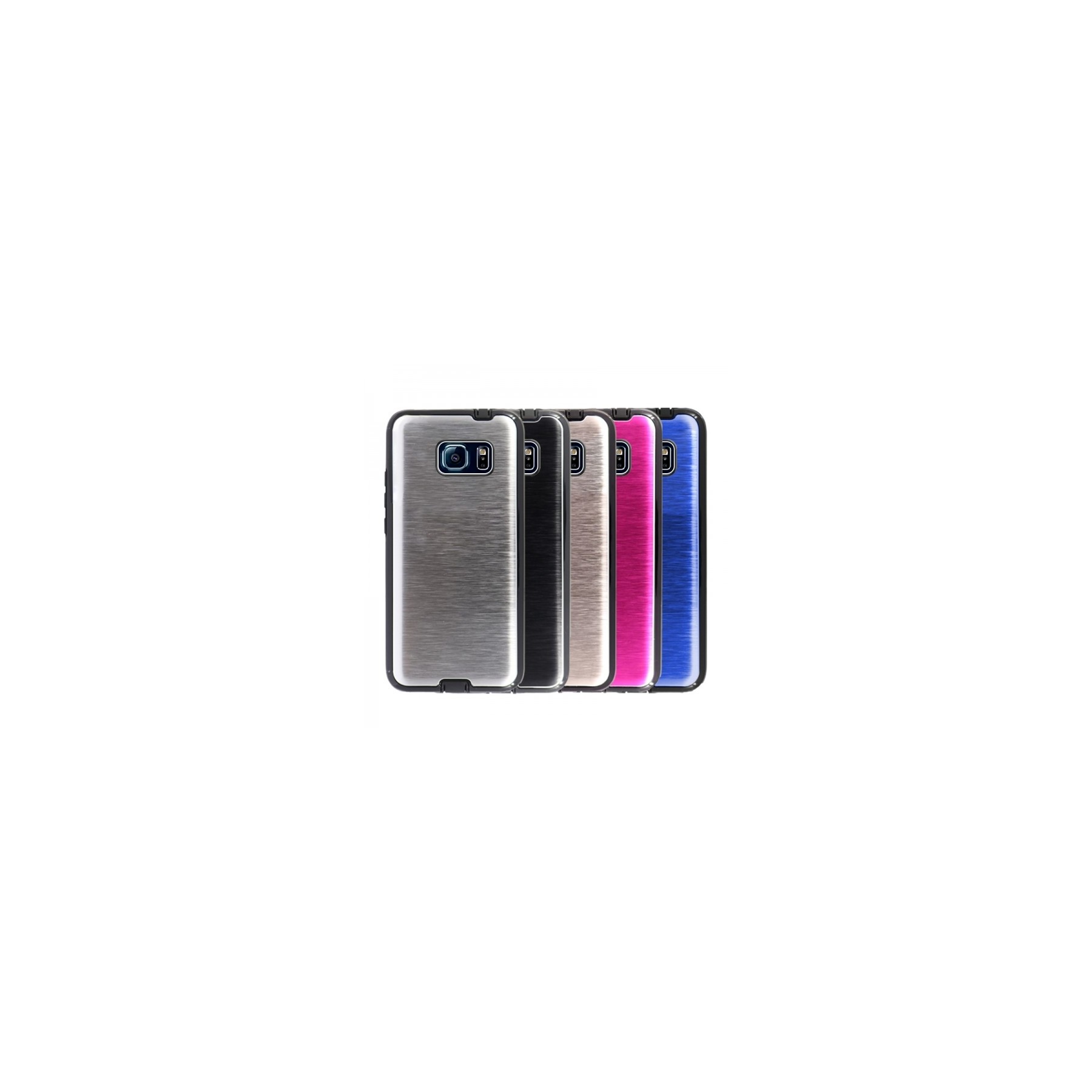 Funda Aluminio Samsung Galaxy S6 Edge Metalica Rigida - 5 Colores