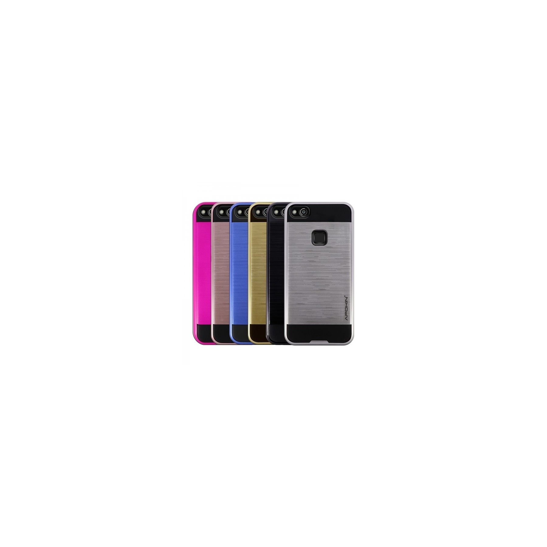 Funda Carbono Huawei P10 Lite Antishock - 6 Colores