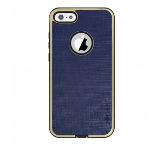 Funda Tela iPhone 5 / 5S / SE Antigolpe - 5 Colores