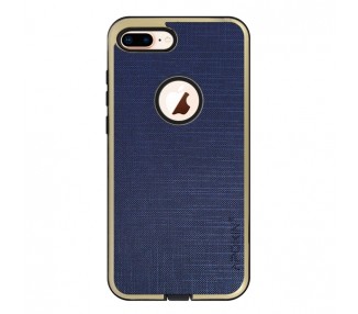 Funda Tela iPhone 8 Plus Antigolpe - 5 Colores