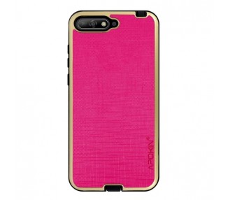 Funda Tela Huawei Y6 2018 / Honor 7A Antigolpe - 5 Colores