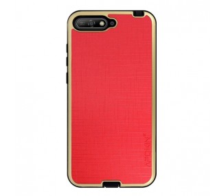 Funda Tela Huawei Y6 2018 / Honor 7A Antigolpe - 5 Colores