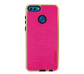 Funda Tela Huawei Y9 2018 Antigolpe - 5 Colores