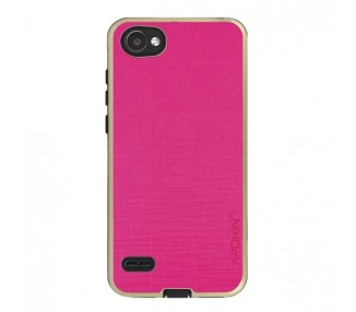 Funda Tela LG Q6 Antigolpe - 5 Colores