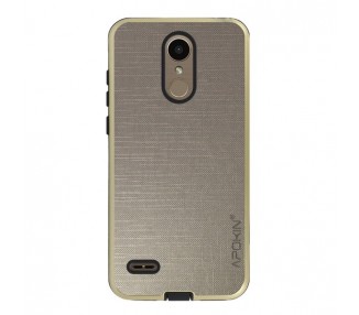 Funda Tela LG K10 2017 Antigolpe - 5 Colores