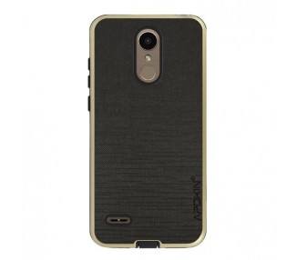 Funda Tela LG K10 2017 Antigolpe - 5 Colores
