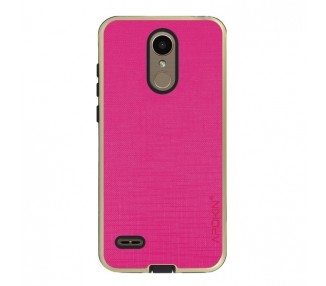 Funda Tela LG K10 2017 Antigolpe - 5 Colores