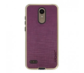 Funda Tela LG K10 2017 Antigolpe - 5 Colores