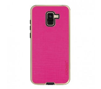 Funda Tela Samsung Galaxy A8 2018 Antigolpe - 5 Colores