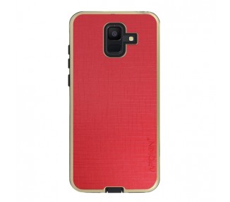Funda Tela Samsung Galaxy A6 2018 Antigolpe - 5 Colores