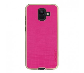 Funda Tela Samsung Galaxy A6 2018 Antigolpe - 5 Colores