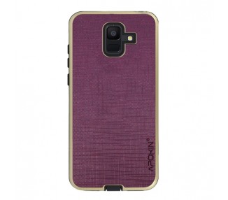 Funda Tela Samsung Galaxy A6 2018 Antigolpe - 5 Colores