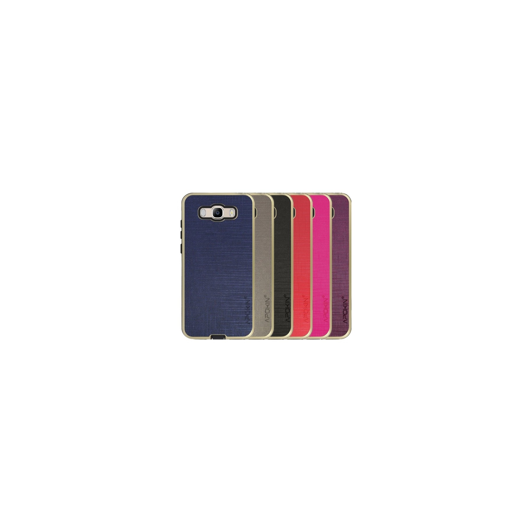 Funda Tela Samsung Galaxy J7 2016 Antigolpe - 5 Colores