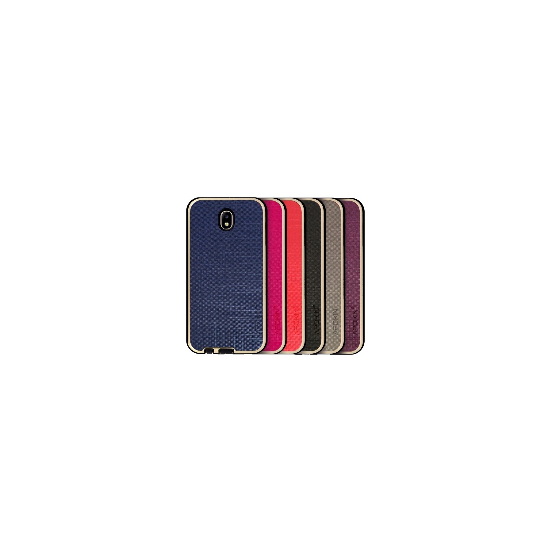 Funda Tela Samsung Galaxy J7 2017 Antigolpe - 5 Colores