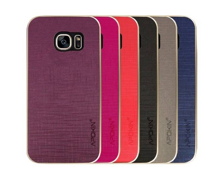 Funda Tela Samsung Galaxy S7 Antigolpe - 5 Colores